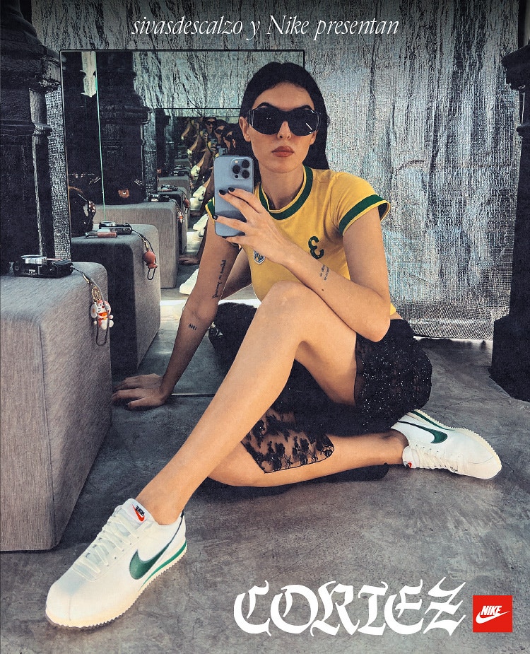 Nike Cortez. An inherent, bursting attitude.